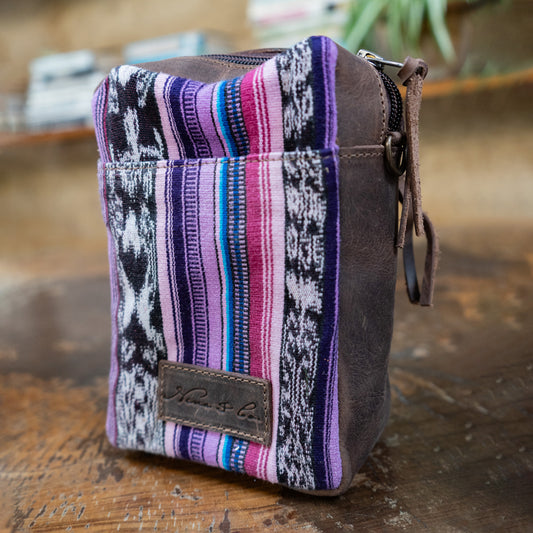 CROSSBODY TRAVEL BAG - CORTE - MOCHA - NO. 13833
