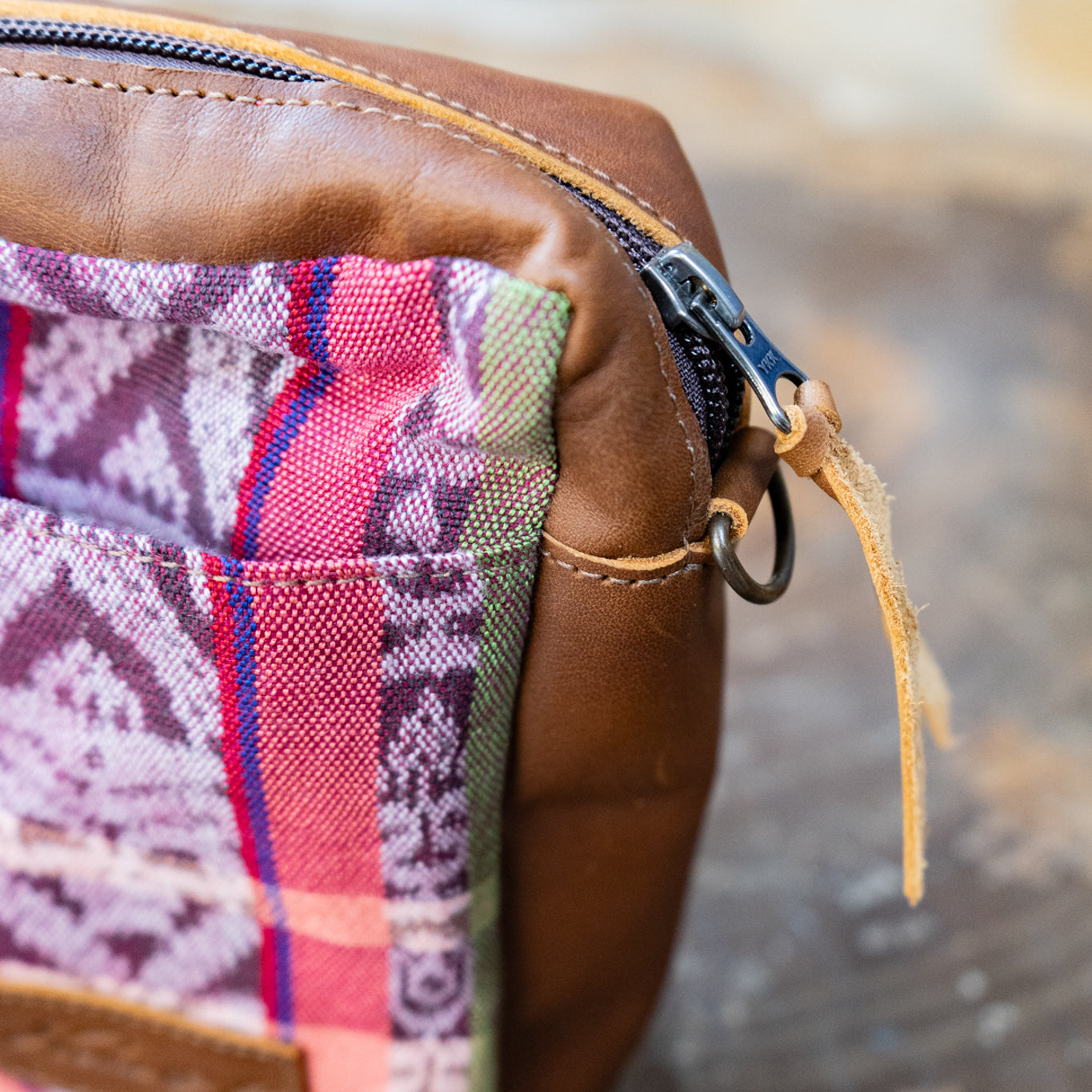 CROSSBODY TRAVEL BAG - CORTE - CAFE - NO. 13857