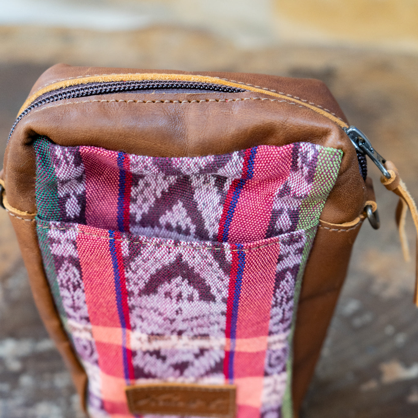 CROSSBODY TRAVEL BAG - CORTE - CAFE - NO. 13857