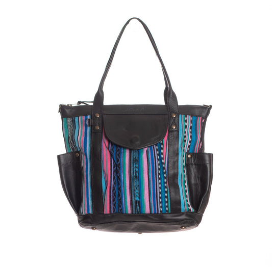 PERFECT UTILITY BAG - MEDIUM - CORTE DE PLAYA - BLACK - NO. 28066