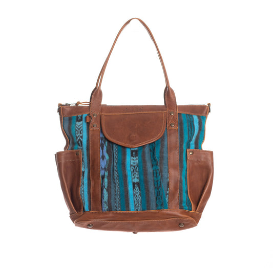 PERFECT UTILITY BAG - MEDIUM - CORTE DE PLAYA - CAFE - NO. 28069