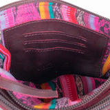 DOUBLE CLUTCH + VIVI STRAP SET - FULL LEATHER - VINO TINTO