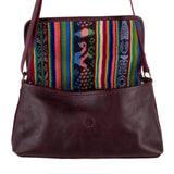 CONSUELO BAG - FULL LEATHER - VINO TINTO