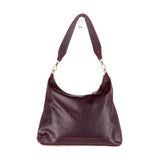 SMALL PENELOPE BAG - H&S EMBROIDERED BIRDS - VINO TINTO - NO. 201231