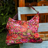 PENELOPE BAG - OOAK HUIPIL - VINO TINTO - NO. 201536