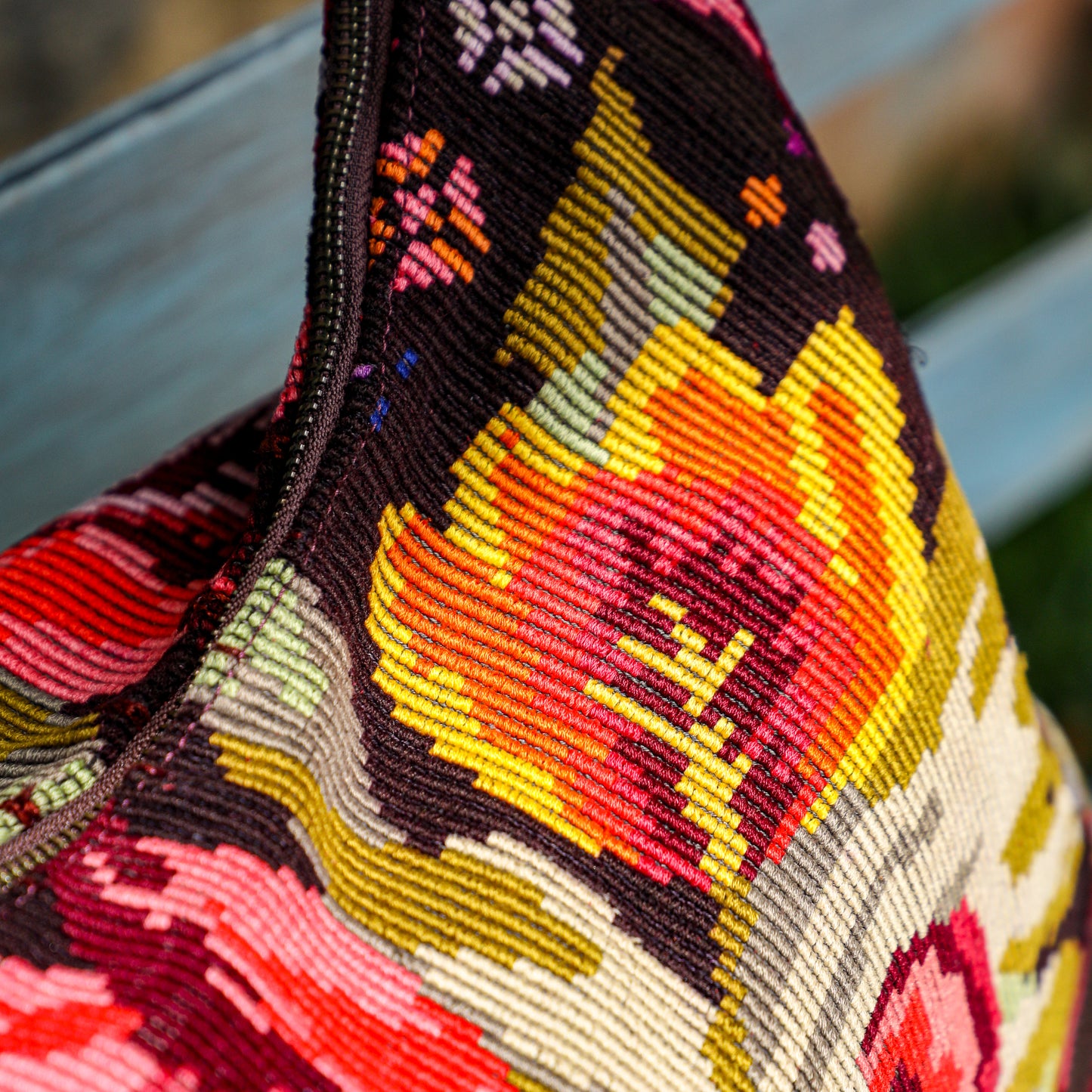 PENELOPE BAG - OOAK HUIPIL - VINO TINTO - NO. 201535