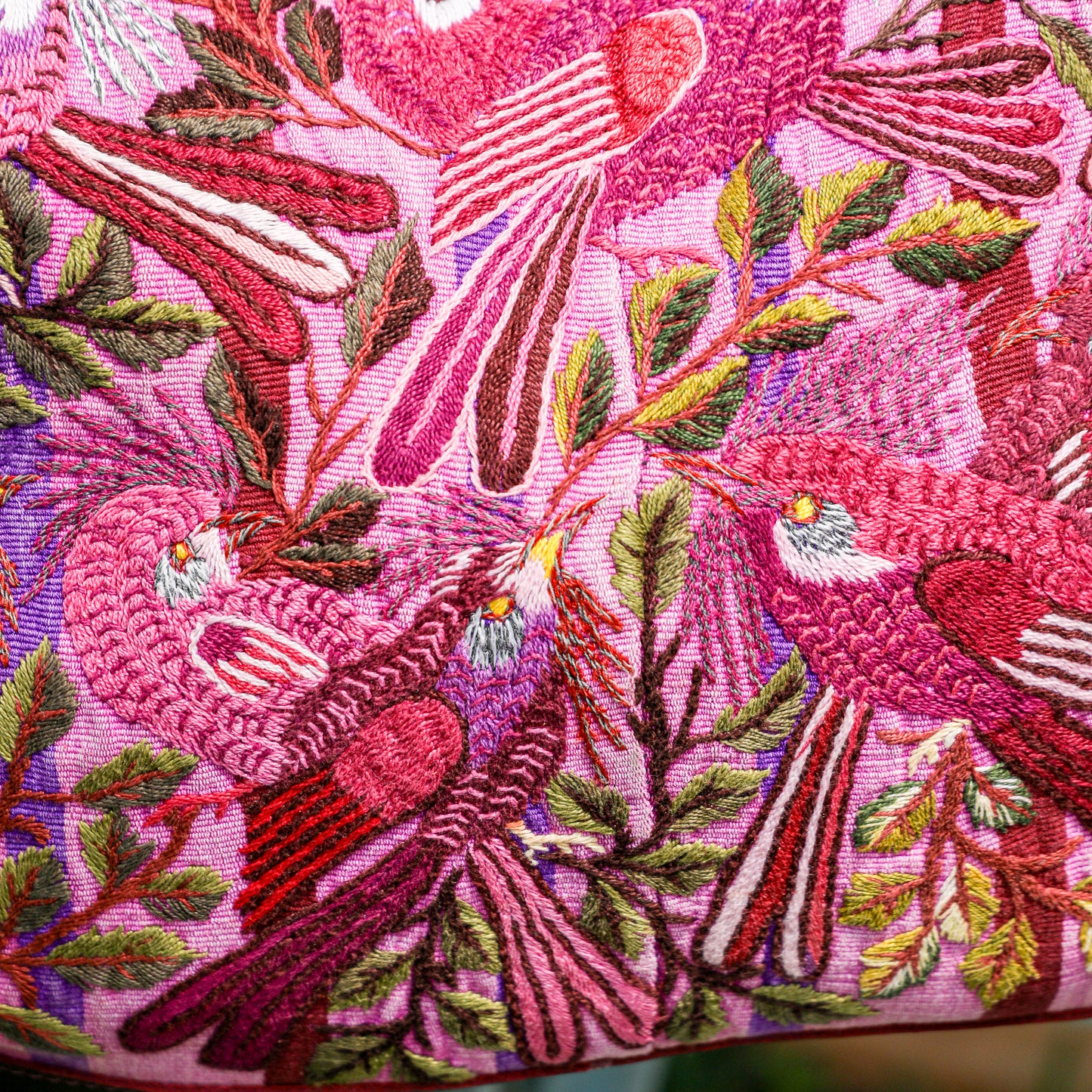 PENELOPE BAG - OOAK HUIPIL - VINO TINTO - NO. 201534