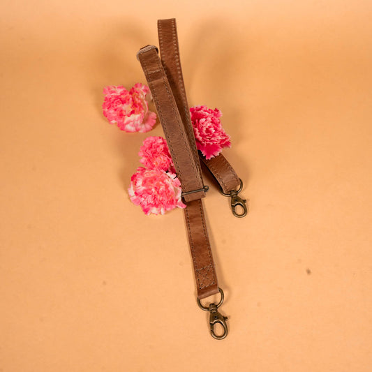 VIVI ADJUSTABLE BAG STRAP - FAWN