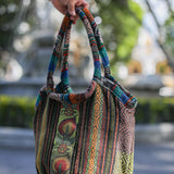 SMALL VOYAGER BAG - TWO TONE CORTE - NO. 242646