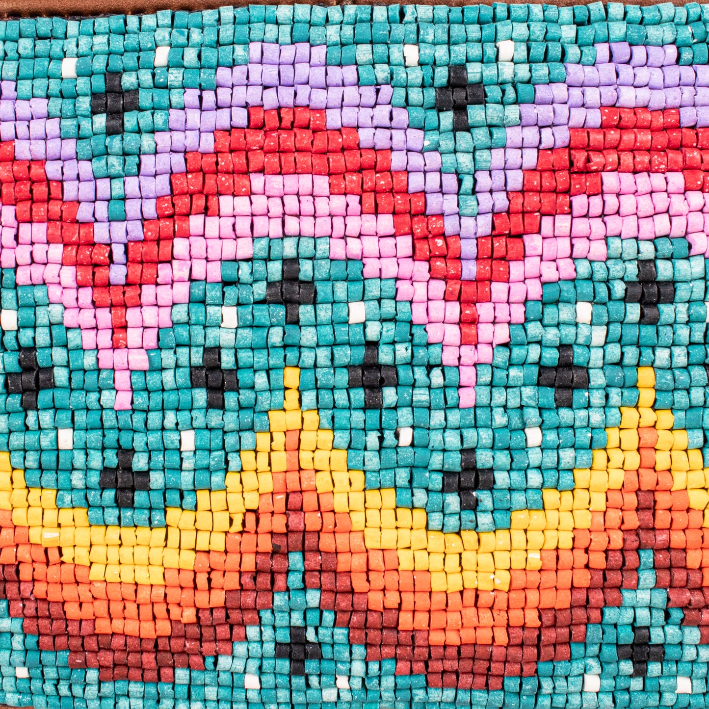 WANDER CROSSBODY SET - H&S BEADED PANEL - BAJA - CAFE