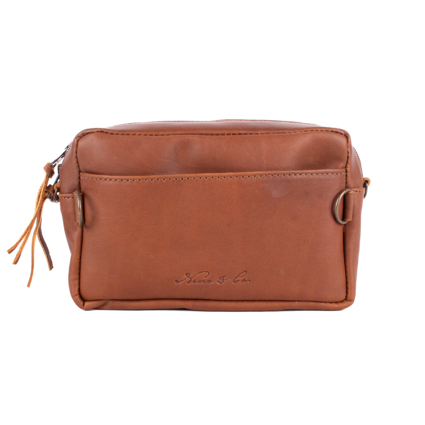 WANDER CROSSBODY SET - H&S BEADED PANEL - BAJA - CAFE