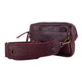 WANDER CROSSBODY SET - H&S BEADED PANEL - BAJA INSPIRED - VINO TINTO