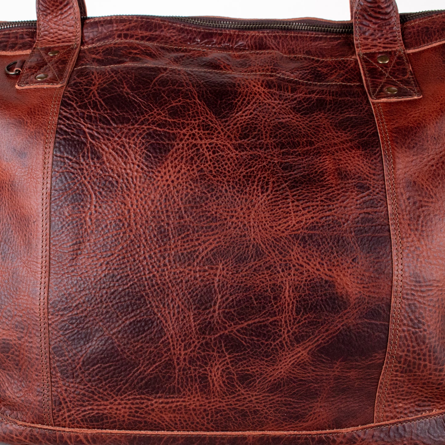 UPDATED PERFECT WEEKENDER - FULL LEATHER - COPPER