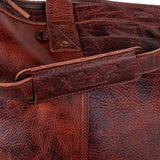 UPDATED PERFECT WEEKENDER - FULL LEATHER - COPPER