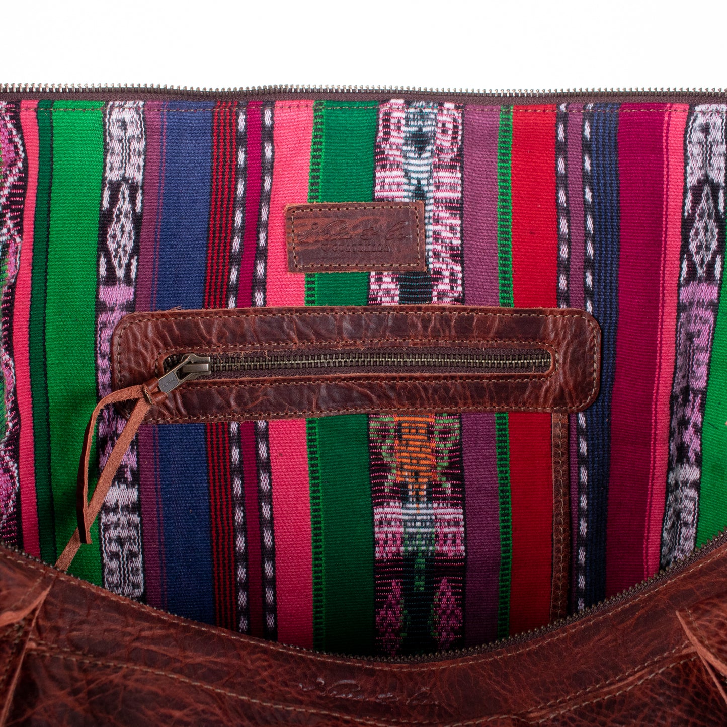 UPDATED PERFECT WEEKENDER - FULL LEATHER - COPPER