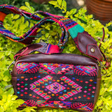 WANDER CROSSBODY SET - OOAK HUIPIL - VINO TINTO - NO. 201424