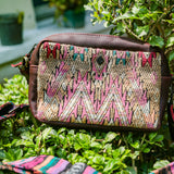 WANDER CROSSBODY SET - OOAK HUIPIL - VINO TINTO - NO. 201421