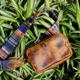 WANDER CROSSBODY BAG + STRAP SET - FULL LEATHER - WRANGLER