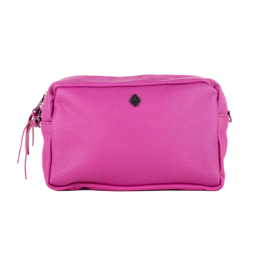 WANDER CROSSBODY BAG + STRAP SET - FULL LEATHER - BABY RHINO