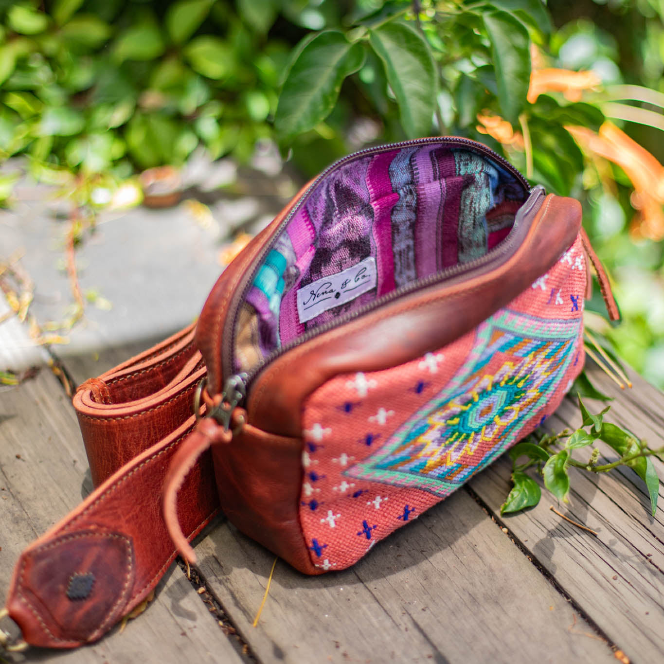 WANDER CROSSBODY SET - H&S PANEL - COPPER - NO. 17361