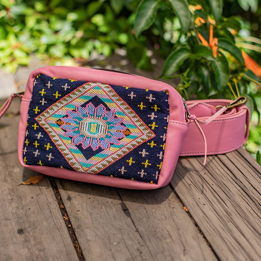 WANDER CROSSBODY SET - H&S PANEL - FLAMINGO - NO. 17363