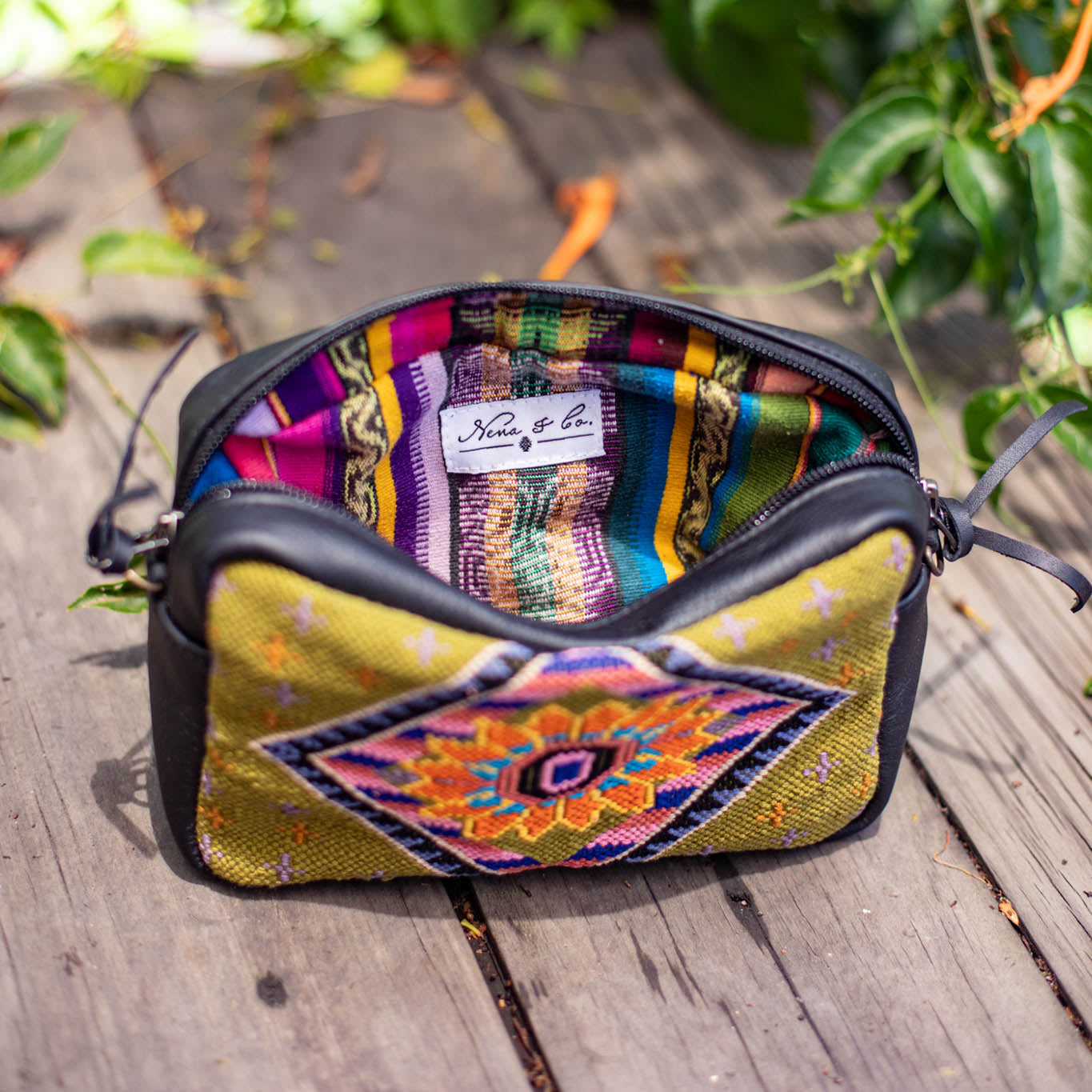 WANDER CROSSBODY SET - H&S PANEL - BLACK - NO. 17357