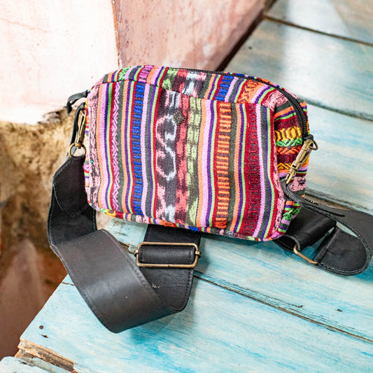 WANDER CROSSBODY BAG + STRAP SET - CORTE - BLACK - NO. 16770