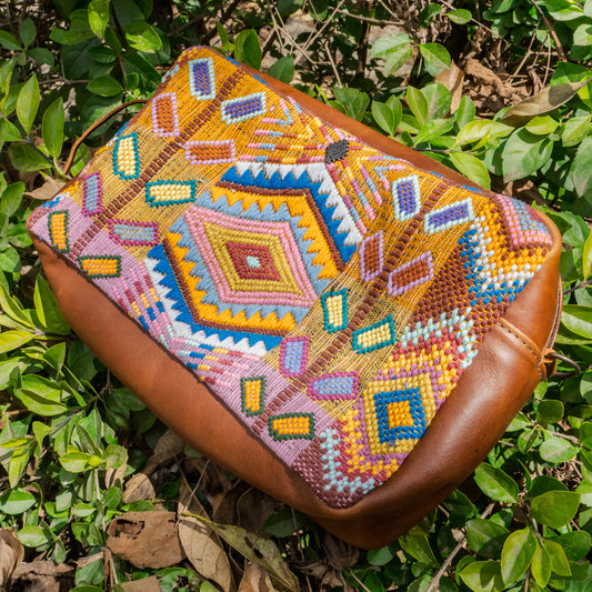 WANDER BAG - LARGE -  H&S WHEAT - CAFE - NO. 15472