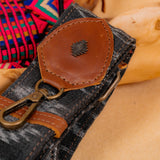 WANDER CROSSBODY BAG + STRAP SET - OOAK HUIPIL & CORTE - CAFE - NO. 16143