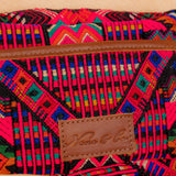 WANDER CROSSBODY BAG + STRAP SET - OOAK HUIPIL & CORTE - CAFE - NO. 16143