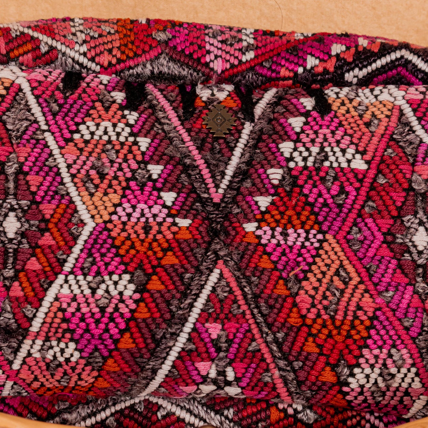 WANDER CROSSBODY BAG + STRAP SET - OOAK HUIPIL & CORTE - BLACK - NO. 16135