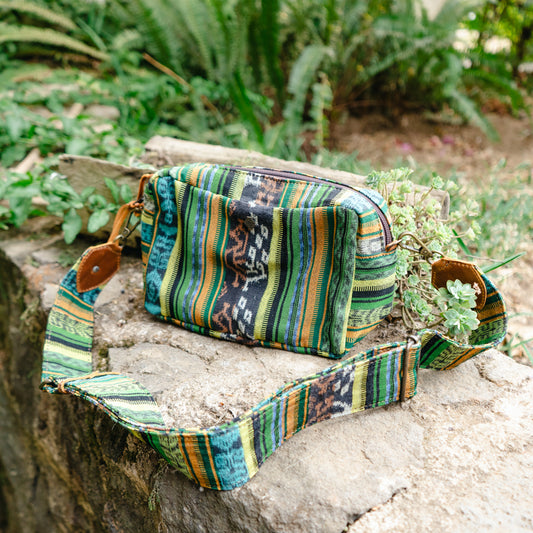 LARGE WANDER CROSSBODY BAG + STRAP SET - CORTE - CAFE - NO. 15781