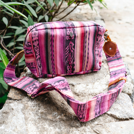 LARGE WANDER CROSSBODY BAG + STRAP SET - CORTE - CAFE - NO. 15777