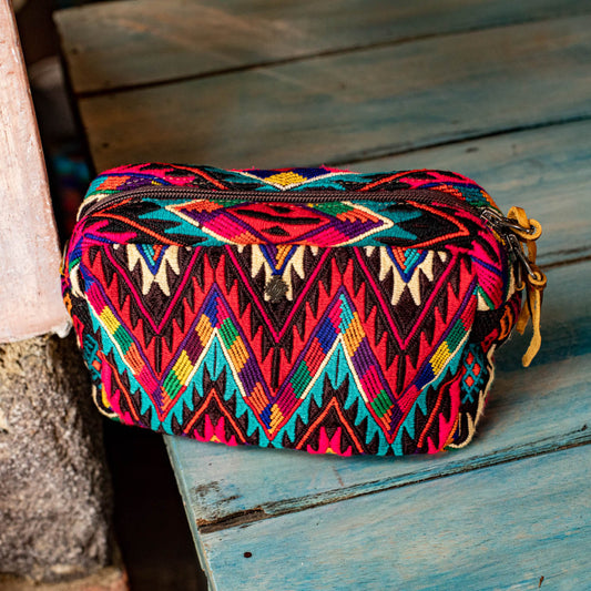 WANDER CROSSBODY BAG + STRAP SET - OOAK HUIPIL - HONEY - NO. 16743