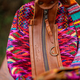 BEATRIZ MCDB + DIAMANTE STRAP - OOAK HUIPIL - CAFE - NO. 200172