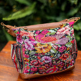 BEATRIZ MCDB + DIAMANTE STRAP - OOAK HUIPIL - CAFE - NO. 200171