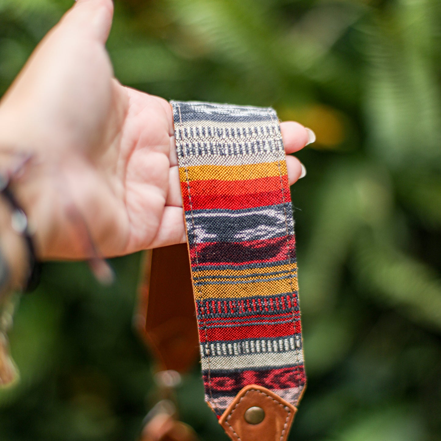 BEATRIZ MCDB + DIAMANTE STRAP - OOAK HUIPIL - CAFE - NO. 200171