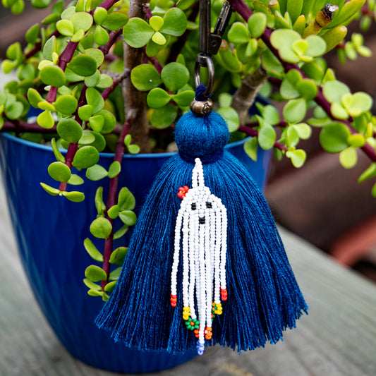 CLASSIC TASSEL - BEADED GHOST
