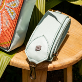 H&S WANDER CROSSBODY SET - OOAK BEADED PANEL - LUCITE - NO. 17128