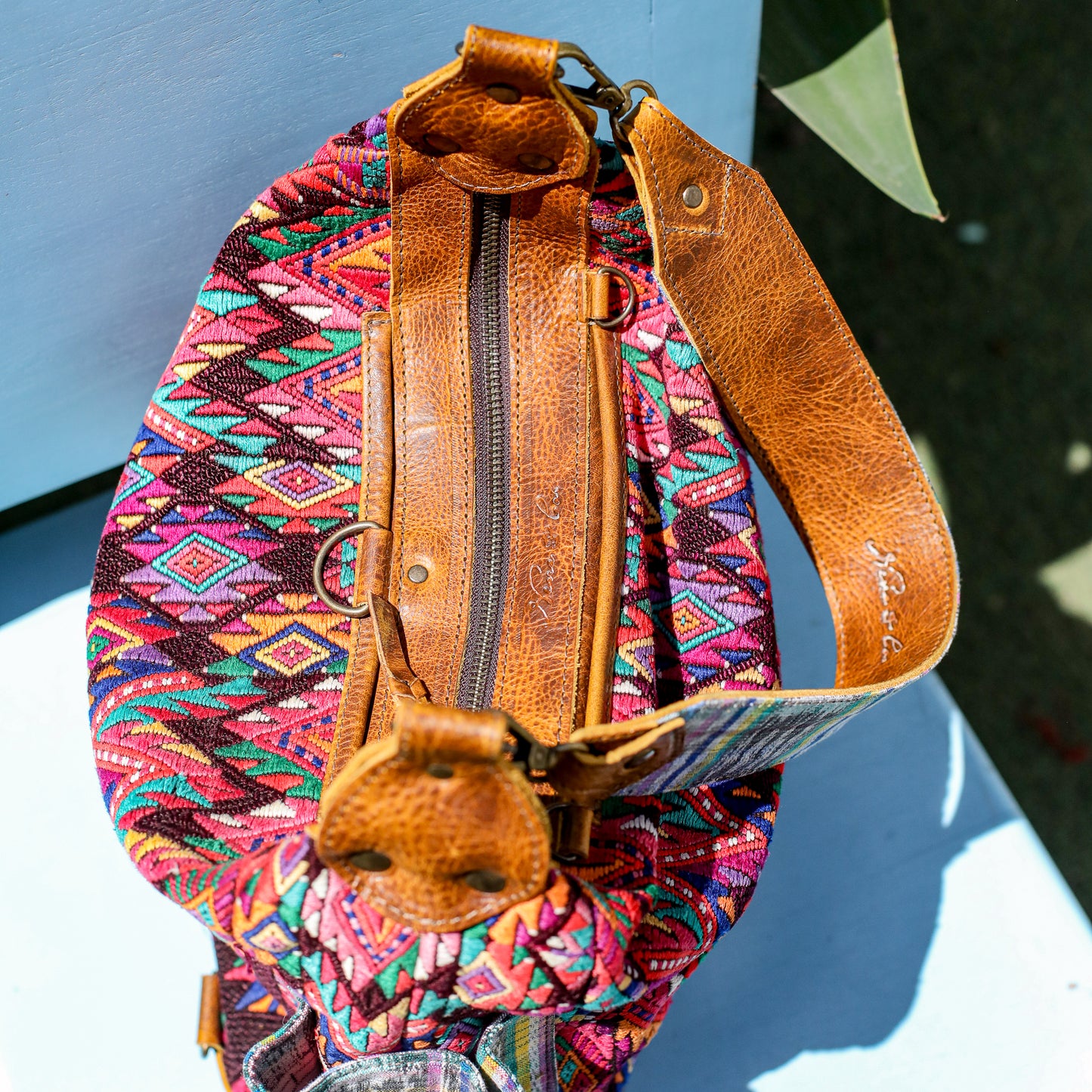 BEATRIZ MCDB + DIAMANTE STRAP - OOAK HUIPIL - CORTE LINING - WRANGLER - NO. 200640