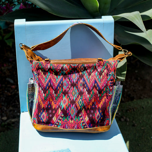 BEATRIZ MCDB + DIAMANTE STRAP - OOAK HUIPIL - CORTE LINING - WRANGLER - NO. 200640