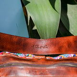 BEATRIZ CDB + DIAMANTE STRAP - OOAK HUIPIL - HONEY - NO. 200633