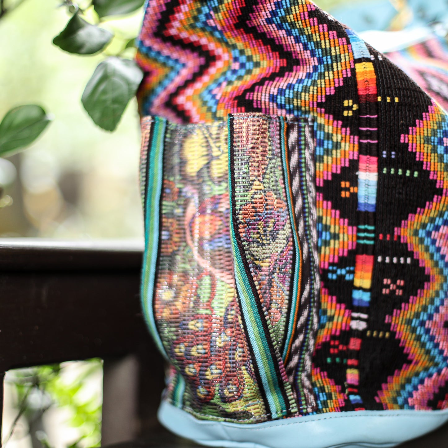 BEATRIZ CDB + DIAMANTE STRAP - OOAK HUIPIL - SKY BLUE - NO. 18904