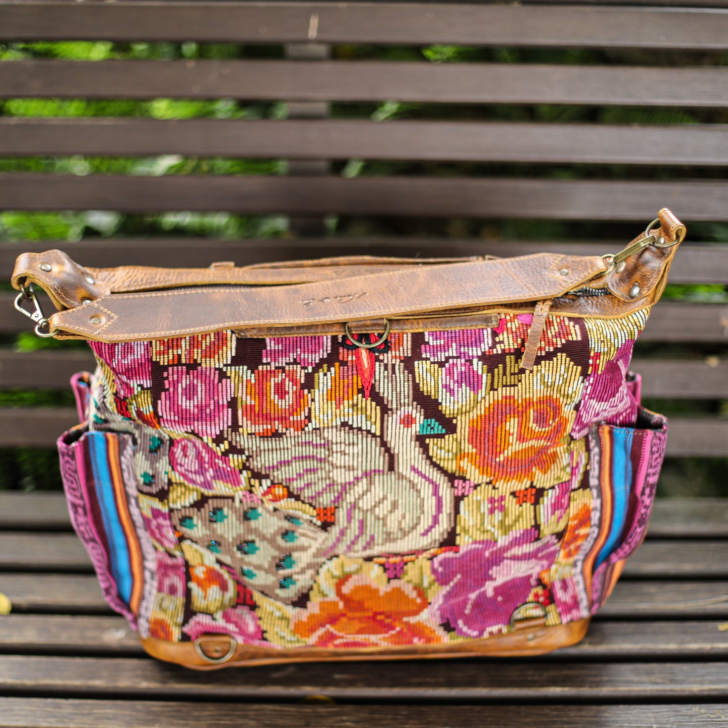 BEATRIZ CDB + DIAMANTE STRAP - OOAK HUIPIL - WRANGLER - NO. 18902