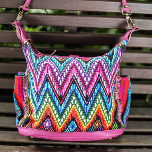 BEATRIZ MCDB + DIAMANTE STRAP - OOAK HUIPIL - BABY RHINO - 18913