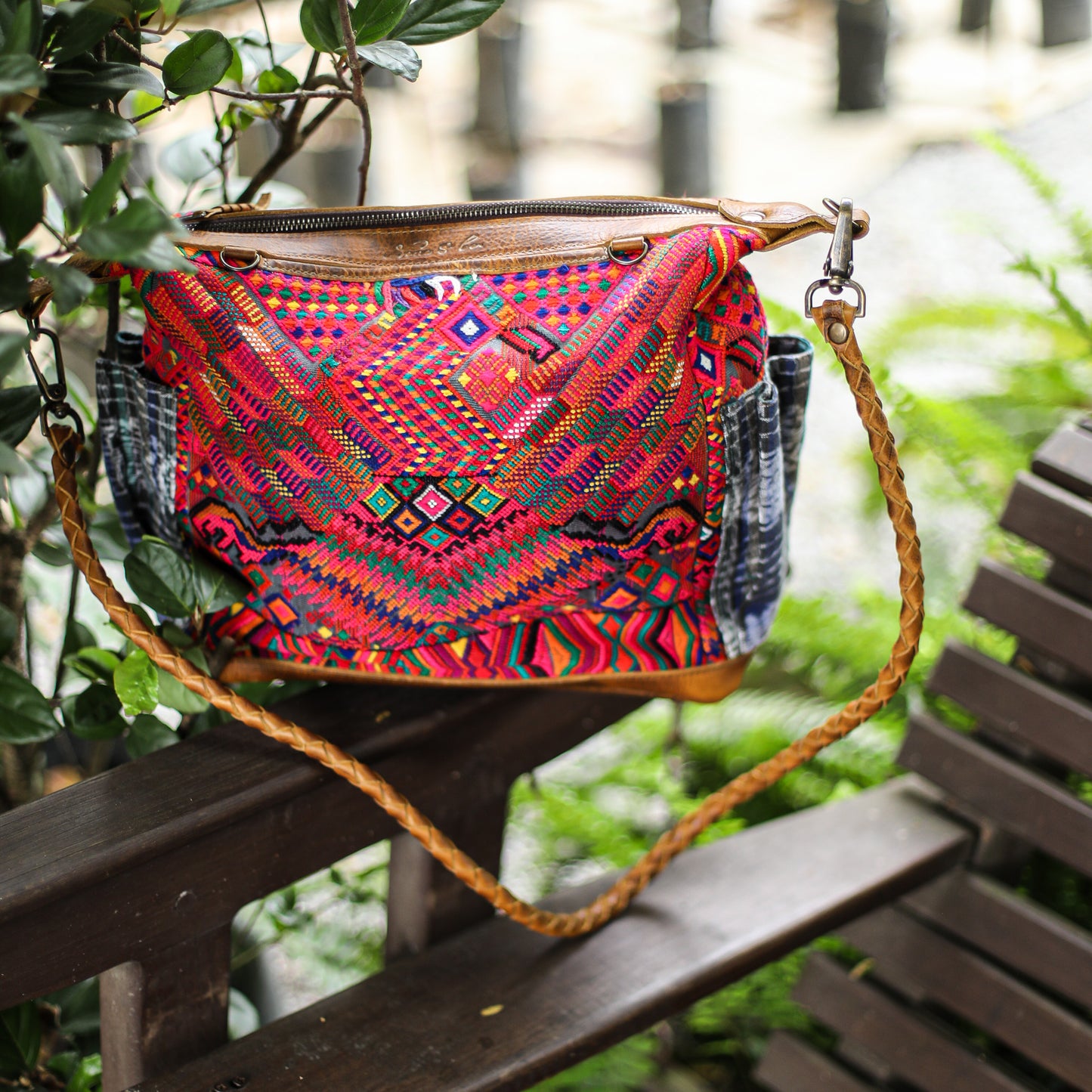 BEATRIZ MCDB + DIAMANTE STRAP - OOAK HUIPIL - WRANGLER - 18914