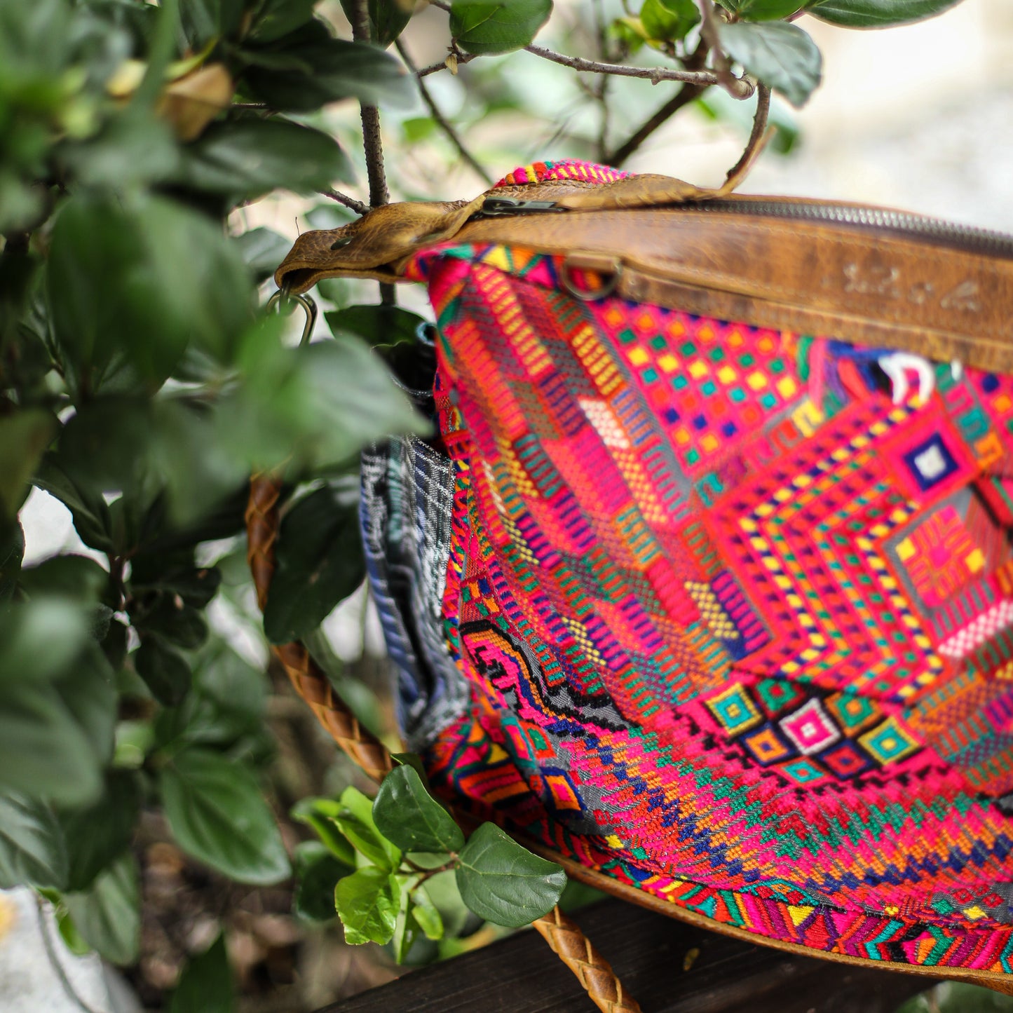 BEATRIZ MCDB + DIAMANTE STRAP - OOAK HUIPIL - WRANGLER - 18914