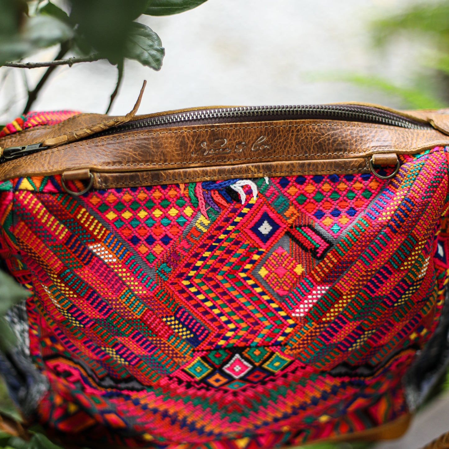 BEATRIZ MCDB + DIAMANTE STRAP - OOAK HUIPIL - WRANGLER - 18914