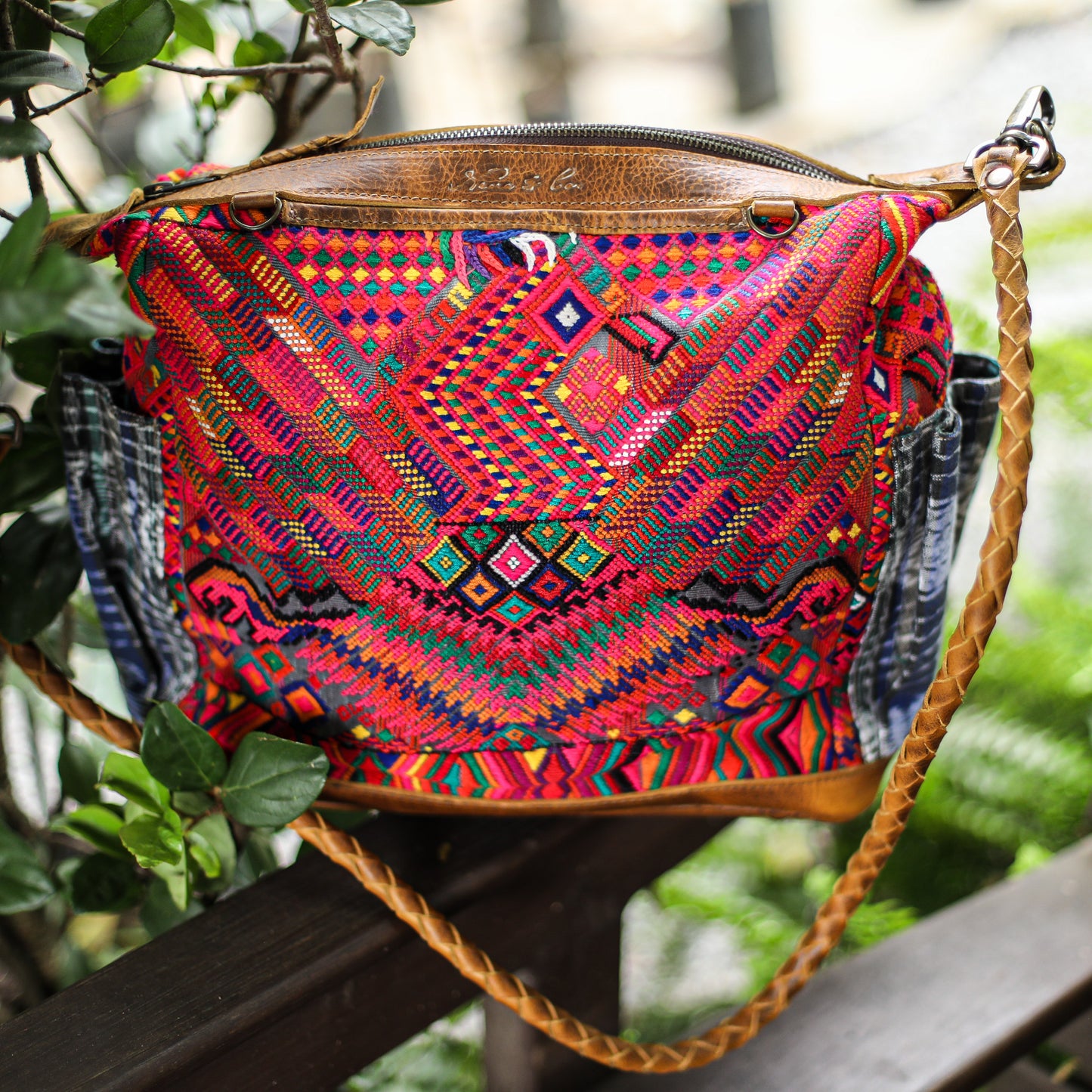 BEATRIZ MCDB + DIAMANTE STRAP - OOAK HUIPIL - WRANGLER - 18914