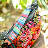 BEATRIZ MCDB + DIAMANTE STRAP - OOAK HUIPIL - CORTE LINING - BLACK - NO. 200083